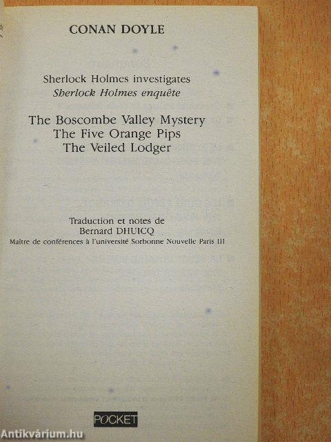 Sherlock Holmes Investigates