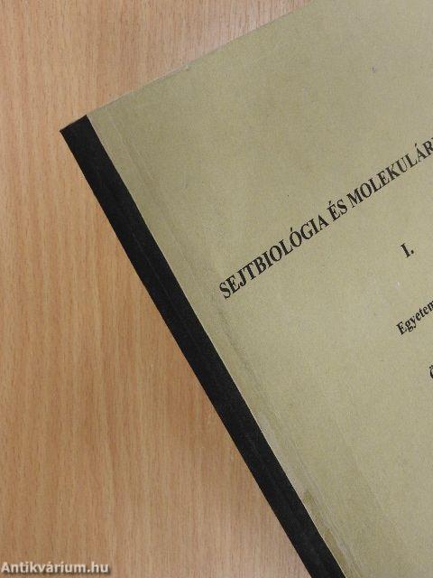 Sejtbiológia és molekuláris genetika I.