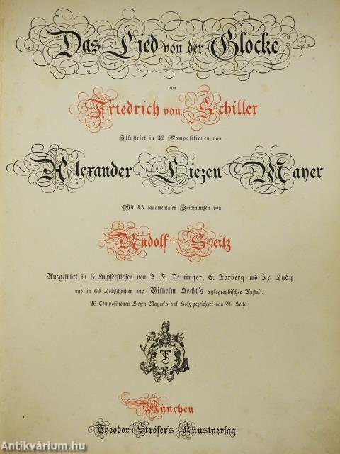 Das Lied von der Glocke (gótbetűs)