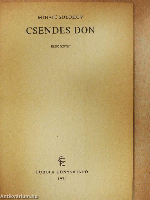 Csendes Don I-IV.
