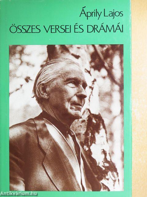 Áprily Lajos összes versei és drámái
