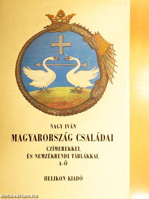 Magyarország családai czimerekkel és nemzékrendi táblákkal I-IV. (töredék)