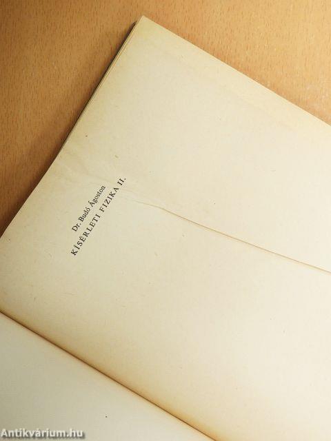 Kísérleti fizika II.