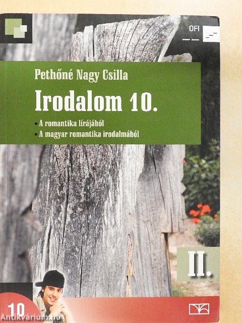 Irodalom 10. II.
