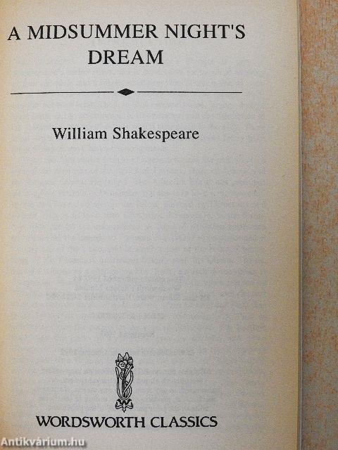 A Midsummer Night's Dream