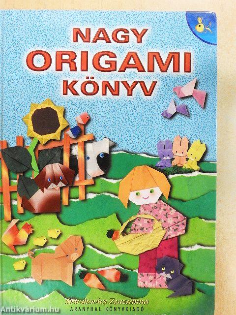 Nagy origami könyv