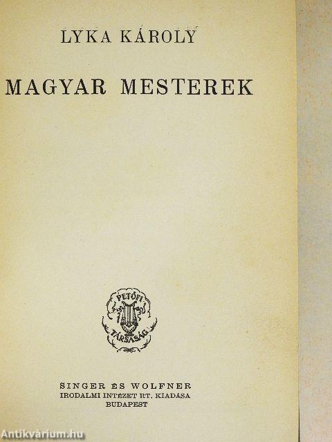 Magyar mesterek