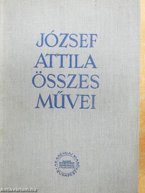 József Attila összes művei I-III.