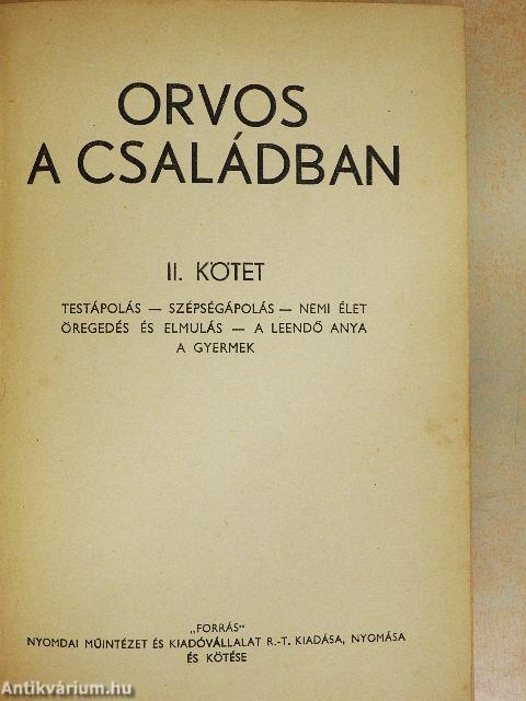 Orvos a családban II.