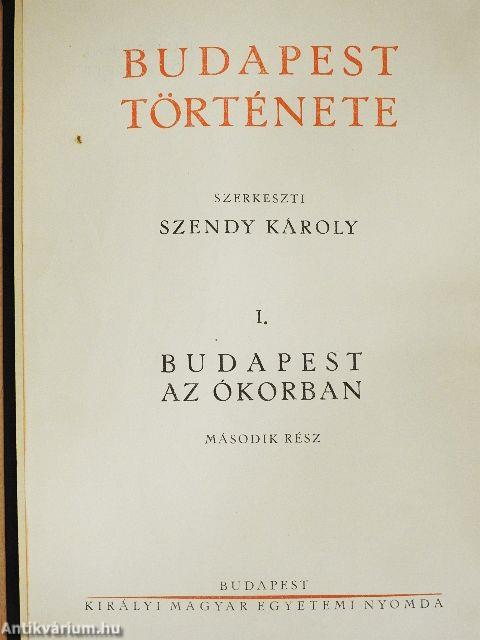 Budapest története I/2. (töredék)