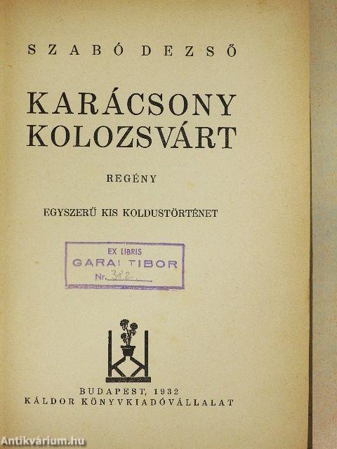 Karácsony Kolozsvárt