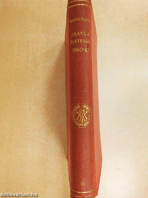 Arany János életrajza III.