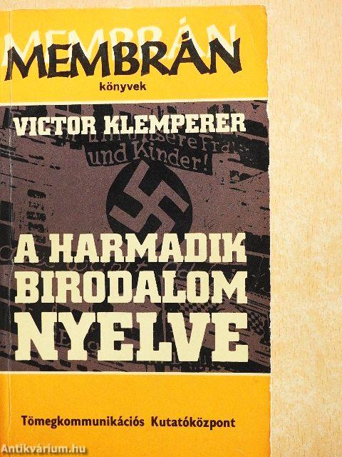 A Harmadik Birodalom nyelve