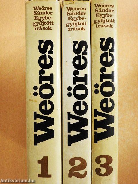 Egybegyűjtött írások 1-3.