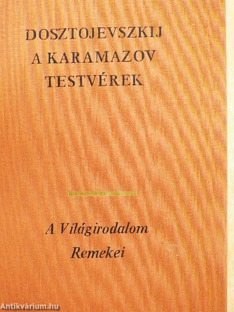 A Karamazov testvérek I-III.
