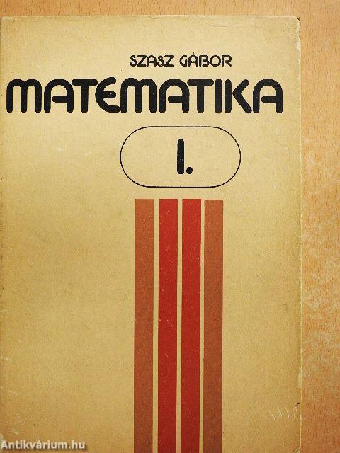 Matematika I.