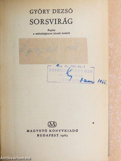 Sorsvirág