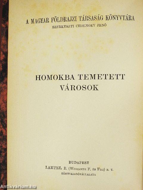 Homokba temetett városok