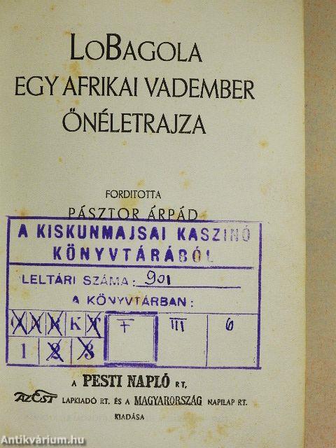 Egy afrikai vadember önéletrajza