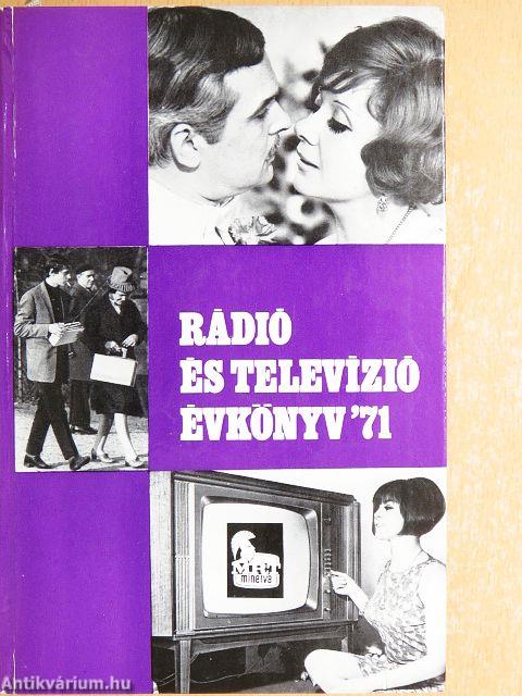 Rádió és Televízió évkönyv 1971