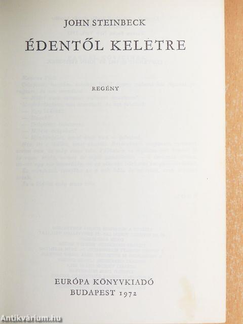 Édentől keletre