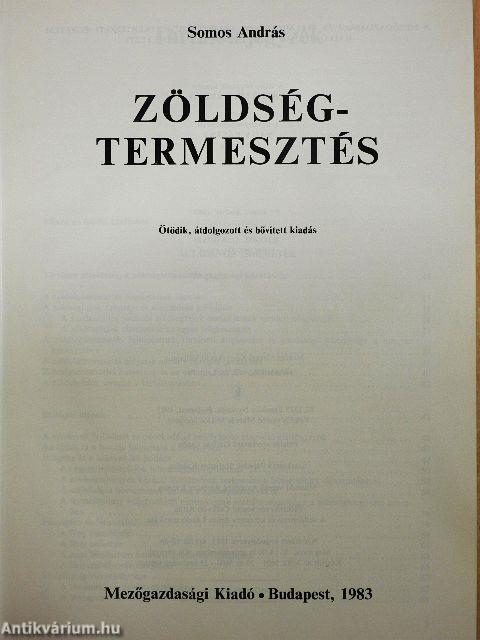 Zöldségtermesztés
