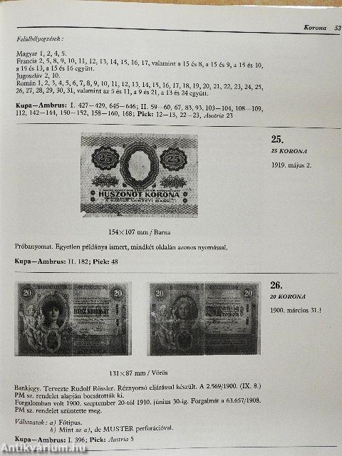 A legújabb kori magyar pénzek