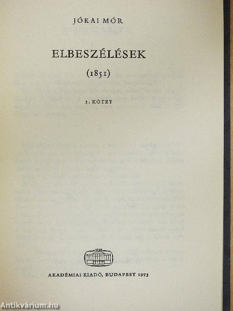 Elbeszélések 3.