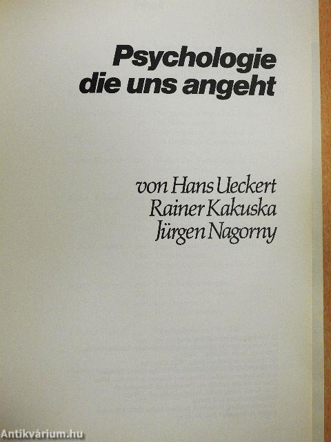 Psychologie die uns angeht