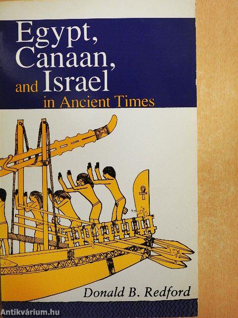 Egypt, Canaan, and Israel in Ancient Times