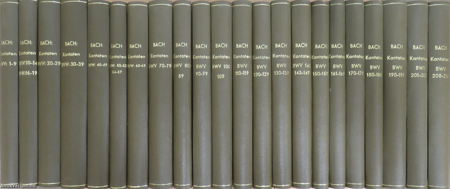 Bachs Kantaten (nem teljes sorozat)