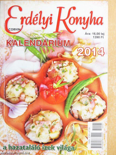 Erdélyi Konyha Kalendárium 2014