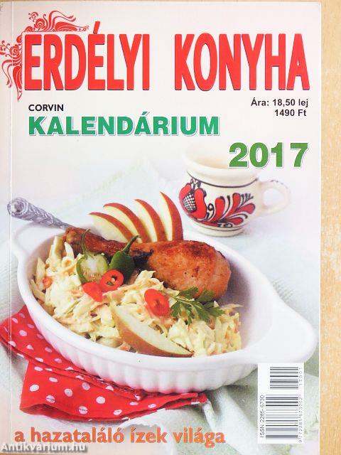 Erdélyi Konyha Kalendárium 2017