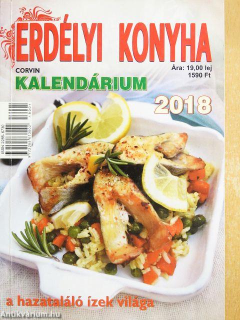 Erdélyi Konyha Kalendárium 2018