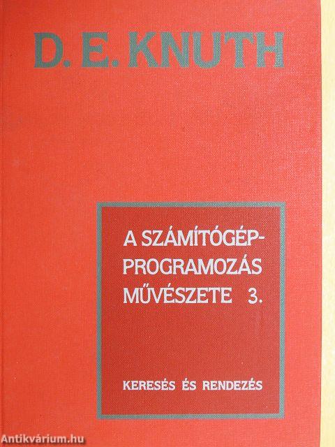 A számítógép-programozás művészete 3.