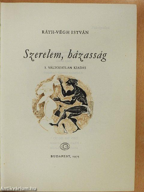 Szerelem, házasság