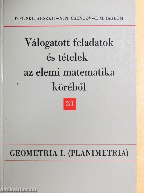 Válogatott feladatok és tételek az elemi matematika köréből 2/1-2.