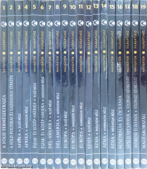 Navigátor világatlasz 1-19.