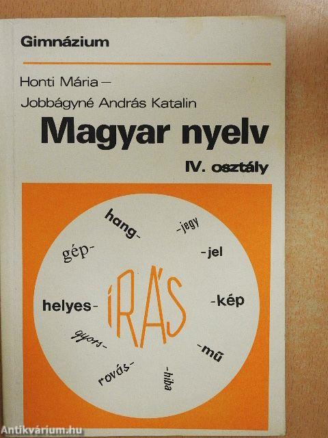 Magyar nyelv IV.