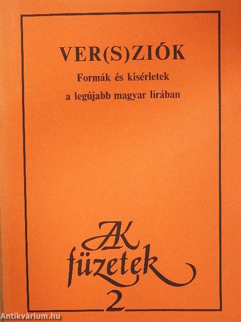 Ver(s)ziók
