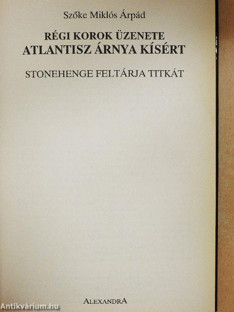 Atlantisz árnya kísért