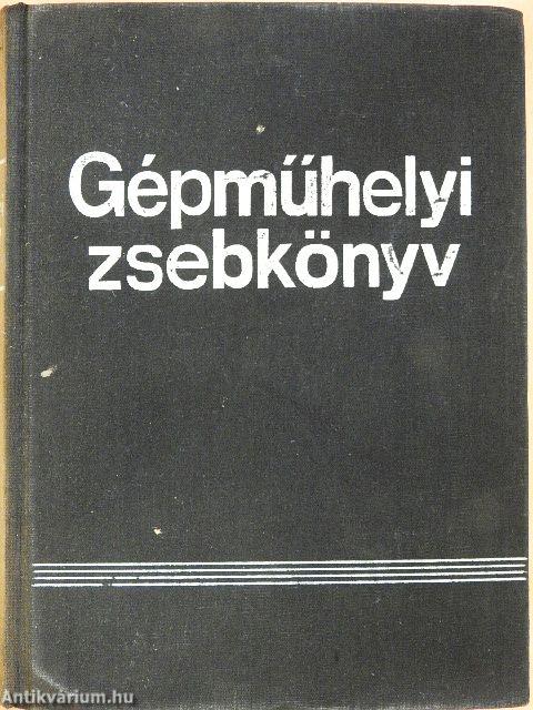 Gépműhelyi zsebkönyv