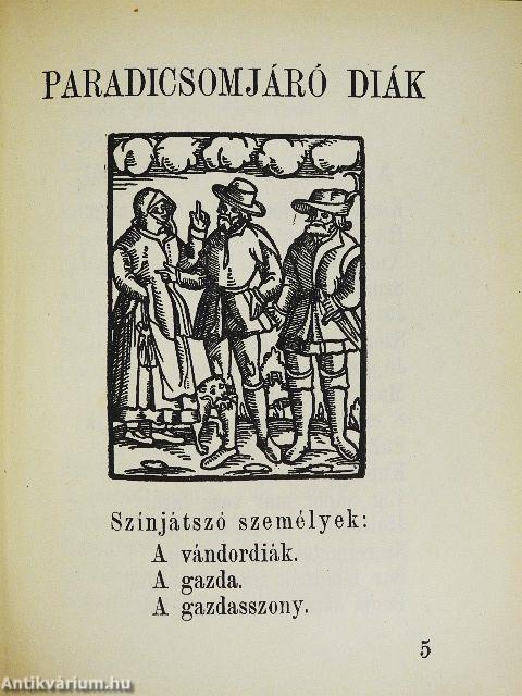 Hans Sachs farsangi komédiái