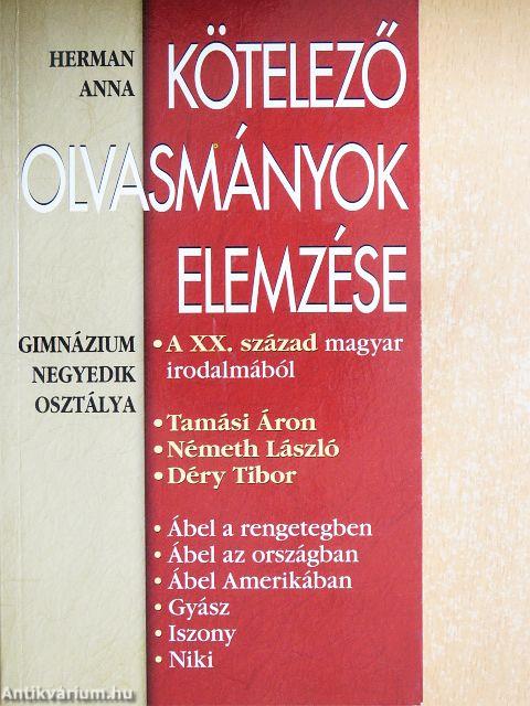 Kötelező olvasmányok elemzése 7.