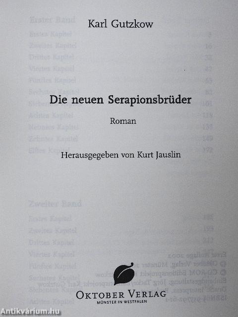 Die neuen Serapionsbrüder