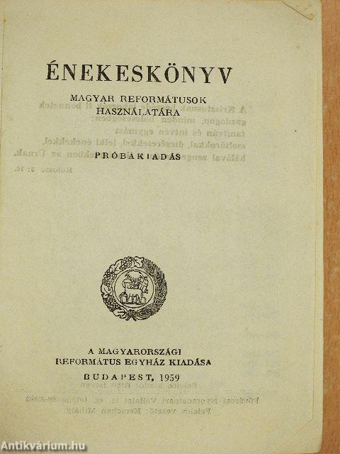 Énekeskönyv