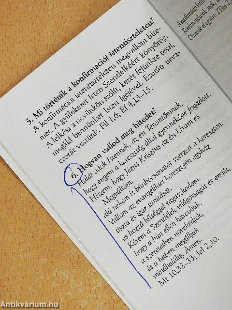 Konfirmációi káté