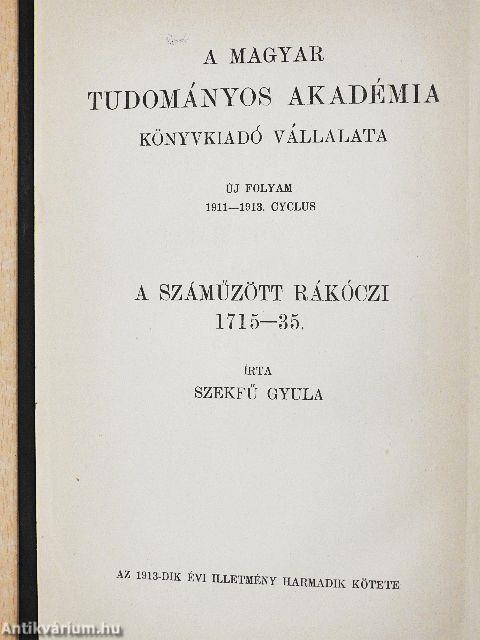 A száműzött Rákóczi