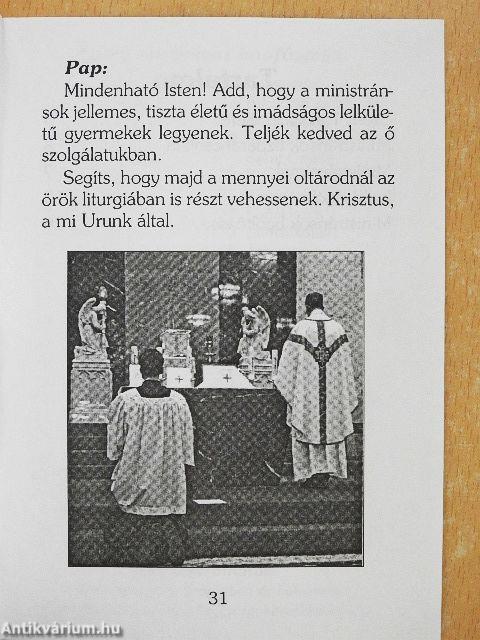 Ministránsok imafüzete