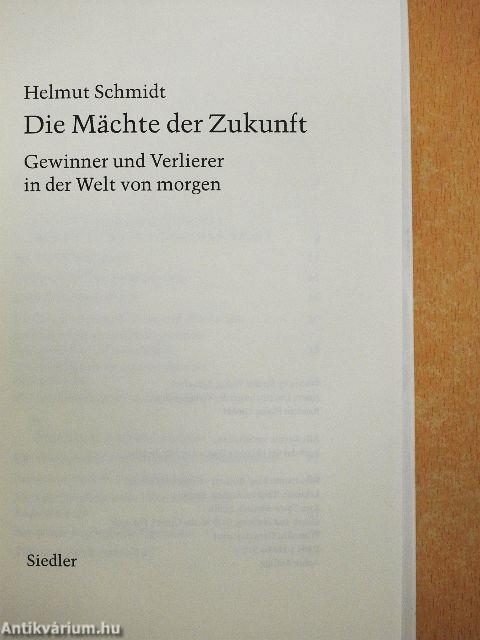 Die Mächte der Zukunft